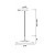 Pendente 1083 Dot Ø33cm Algodão com Led Integrado 12w 3000k Bivolt - Imagem 1
