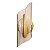 Arandela ALA-002 Dourado 10x13x27cm com Led Integrado 7w Multi Temperatura Bivolt - Imagem 3