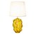 Abajur Sagu Ambar Dourado 45x26cm Sem Cupula para 1x Lampada E27 - Imagem 1