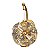 Arandela DCB02199 Dourado Cristal 15x20cm com Led Integrado 5w 3000k Bivolt - Imagem 2
