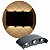 Arandela Cinderela 2020/P03 Preta 8x17x4cm com Led Integrado 6w 3500k IP66 Bivolt - Imagem 2