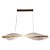 Pendente ACR-009D 21x21x100cm Rose Gold com Led Integrado 25w 3000k Bivolt - Imagem 2