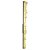 Arandela 2031 Champanhe com Cristal Rocha 13x80x105cm com Led Integrado 10w/m 2700k 110v - Imagem 1
