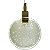 Pendente Dourado Cristal Redondo 13cm com Led Integrado 5w 3000k Bivolt - Imagem 1