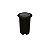 Balizador de Solo 33709 Pro Preto 8,9x7,6cm com Led Integrado 10w 3000k IP67 Bivolt - Imagem 1