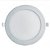 PAINEL EMBUTIDO REDONDO BRANCO Ø17CM COM LED INTEGRADO 12W 6500K BIVOLT - Imagem 1