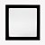 Plafon de Sobrepor Eco 82109 28x28cm Preto com Led Integrado 24w 3000k Bivolt - Imagem 1