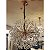 Pendente Londres CH2080 Rose Ø80cm com cristais para 12 Lampadas G9 Bivolt - Imagem 3
