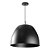 Pendente 1212 Hope Preto 40x45x45cm com Led Integrado 32w 3000k Bivolt - Imagem 2