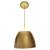 Pendente 1212 Hope Champanhe 24x22x22cm com Led Integrado 12w 3000k Bivolt - Imagem 2