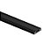 Trilho Nordecor Magnetico Kay Track Preto com 1 Metro - Imagem 1