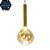 Pendente HPD18012 Champanhe Ø12,5cm com Led Integrado 4w 3000k Bivolt - Imagem 1