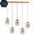 Pendente HPD1805 Ambar Base 85cm com Led Integrado 25w 3000k Bivolt - Imagem 1