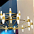 Pendente HPD4312 Dourado Ø65cm com Led Integrado 72w 3500k Bivolt - Imagem 2