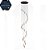 Pendente HPD2044/24 Dourado Base 70cm com Led Integrado 110w 3000k Bivolt - Imagem 1