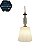 Pendente HPD7801 Ø20cm Branco para 1 Lampada E27 Bivolt - Imagem 1