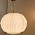 Pendente HPD7803 Ø30cm Branco para 1 Lampada E27 Bivolt - Imagem 2