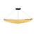 Pendente HPD8450 120cm Dourado com Led Integrado 37w 3 Cores Bivolt - Imagem 4