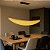 Pendente Barca HPD8460 160cm Dourado com Led Integrado 87w 3 Cores Bivolt - Imagem 2