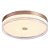 Plafon HPF6208 50cm Cafe com Led Integrado 80w 3000/4000k Bivolt - Imagem 3