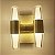 Arandela HAR4303 12x15cm Dourado com Led Integrado 12w 3500k Bivolt - Imagem 2