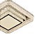 Plafon Quadrado Cromado 50x50cm com Led Integrado 75w Multi Temperatura Dimerizavel Bivolt - Imagem 2