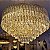 Pendente Redondo Cristal Ø80x46cm Dourado para 18 Lampadas E14 Bivolt - Imagem 1