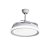 Ventilador Plafon AIR Plus Branco com Pa Retratil Controle Remoto e Led Integrado Multicolor - Imagem 4
