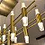 Pendente HPD4315 Dourado 120CM C/ LED 56W 3500K Bivolt - Imagem 2