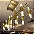 Pendente HPD4315 Dourado 120CM C/ LED 56W 3500K Bivolt - Imagem 1