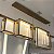 Lustre Almenara Dourado Fosco 140x45x22,5cm c/LED 20,3w 3000k 2030lm 127v - Imagem 4
