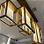 Lustre Almenara Dourado Fosco 140x45x22,5cm c/LED 20,3w 3000k 2030lm 127v - Imagem 3