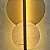 Arandela Dourado Fosco Bolle Rock Tripla 35x100x17cm c/ LED 45w 3000k 4500lm 127v - Imagem 3