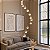 Pendente HPD6219 c/base de 60cm c/LED 228W Bivolt com controle - Imagem 2