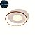 Plafon HPF6214 45cm c/ LED 70W 3000K/4000K Bivolt com Controle Remoto - Imagem 1