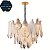 Lustre Concha HPD4360 60x48cm com 1 Metro de Corrente para 14 lampadas E14 - Imagem 1