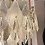 Lustre Concha HPD4380 80x56cm com 1 metro de Corrente para 21 lampadas E14 - Imagem 3