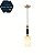 Pendente HPD7806 Branco para 1 Lampada E27 - Imagem 1