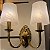 Arandela Vintage com 2 bracos B5031-2 Bronze para 2 lampadas E14 - Imagem 3