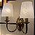 Arandela Vintage com 2 bracos B5031-2 Bronze para 2 lampadas E14 - Imagem 2
