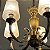 Lustre Vintage com 5 bracos D7532-5 Bronze 65x42 para 5 lampadas E14 - Imagem 4