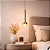 Pendente HPD2018 Dourado c/ Led 10x1.20 10w 3000k - Imagem 2