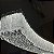 Pendnete Cristal Retangular HPD4328 Cromado 120cm com Led Integrada 126w - Imagem 3