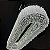 Pendente Cristal HPD4326 Cromado 100cm com Led Integrada 215w - Imagem 2