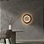 Arandela Circular 5135 Imbuia Petra 9,5x50 cm com Led 29w 3000k Bivolt - Imagem 2