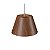 Pendente Element 1536 Imbuia 45x37cm para 1 Lâmpada E27 - Imagem 1