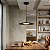 Pendente 1083/55 Dot Ø55cm Preto com Led Integrado 19w 3000k Bivolt - Imagem 2