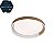 Plafon HPF5428 Branco com Madeira 45cm Led 55w Dimerizável com Controle Remoto Bivolt - Imagem 1