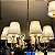 Lustre HPD7308 Bronze com Cúpula 73x47cm para 8 Lâmpadas E14 - Imagem 2