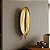 Arandela Folha DCB01332 Dourada 40x14cm com Led 5w 3000k Bivolt - Imagem 2